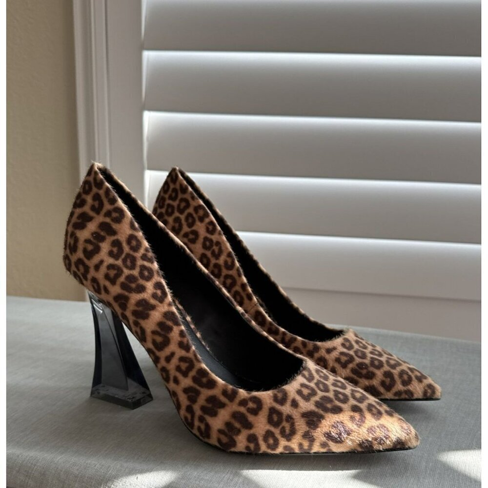 Katy Perry The Lookerr Pump in leopard print Shoes Size 9.5 - Picture 4 of 8